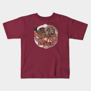 Racing Snails Kids T-Shirt